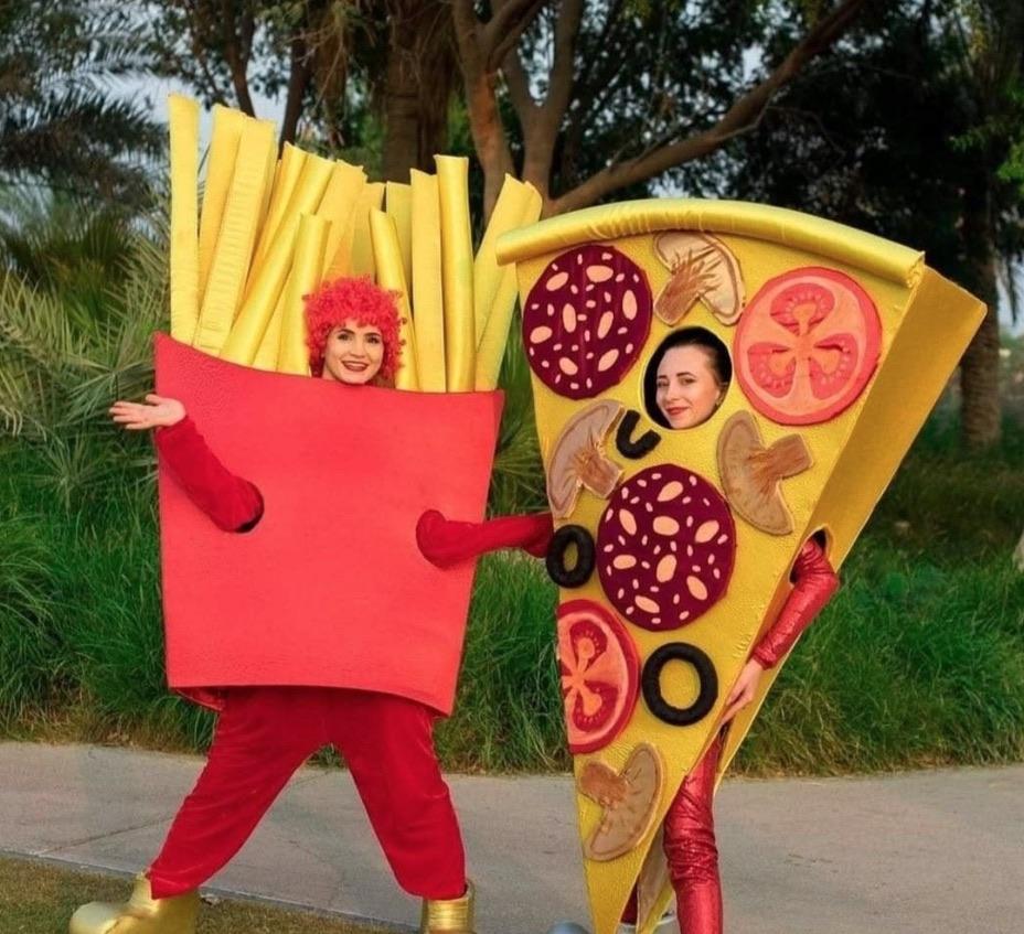 Food costume characters